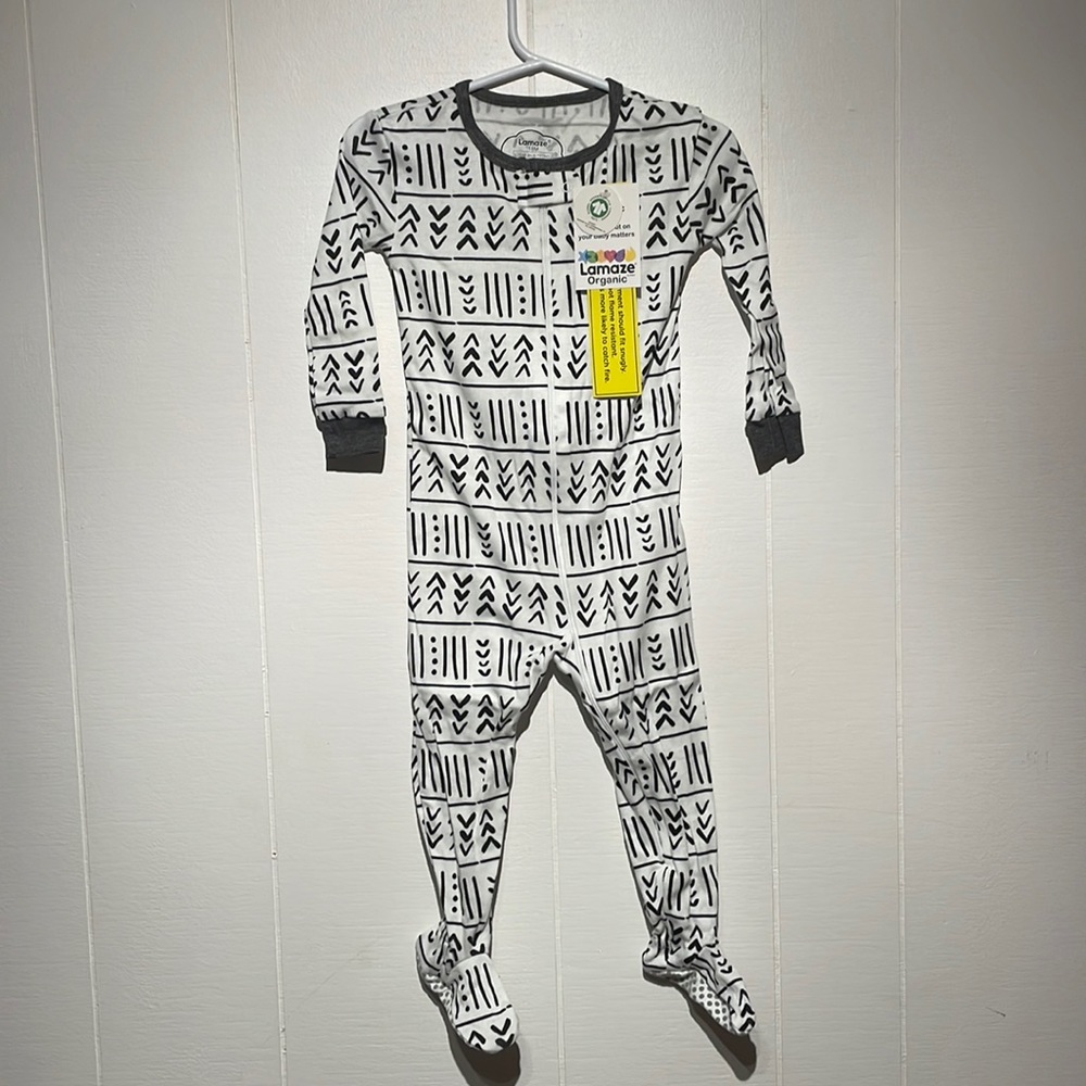Black and White Print Onesie